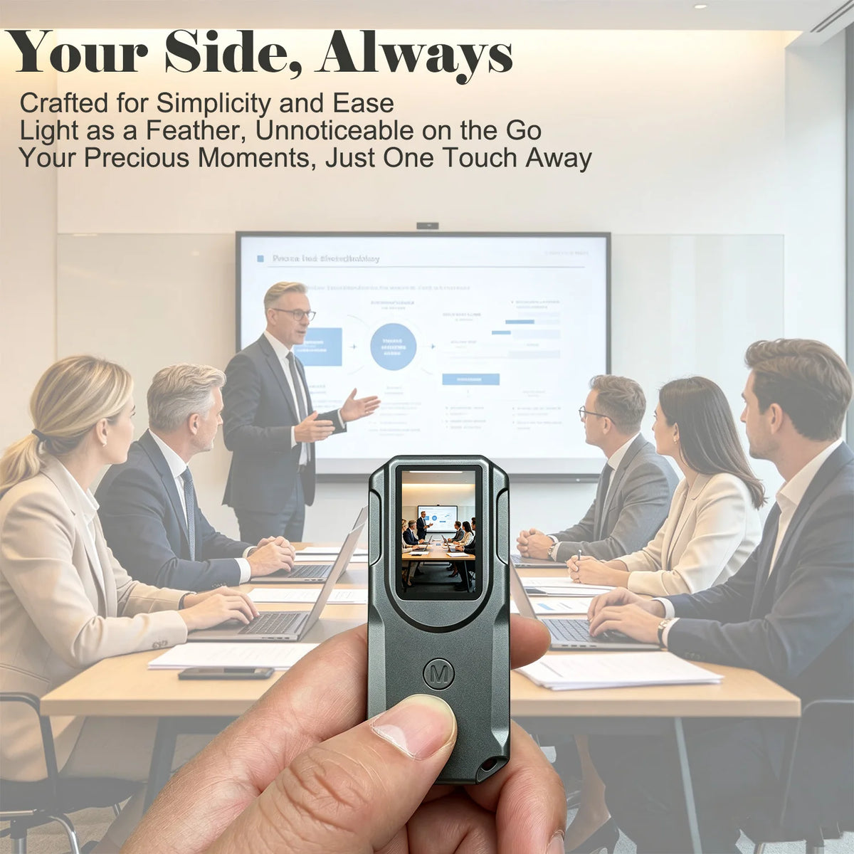 Finger-Tip Cameras, Compact Portable Action Cameras, With Display, Full HD Mini Pocket Vlogging Camera