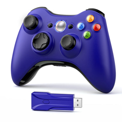 Wireless For Xbox 360 Controller Xbox 360 Slim/Elite/Winodow/PC Video Game Gamepad 6axis Joystick Dual Vibration 2.4G Gaming