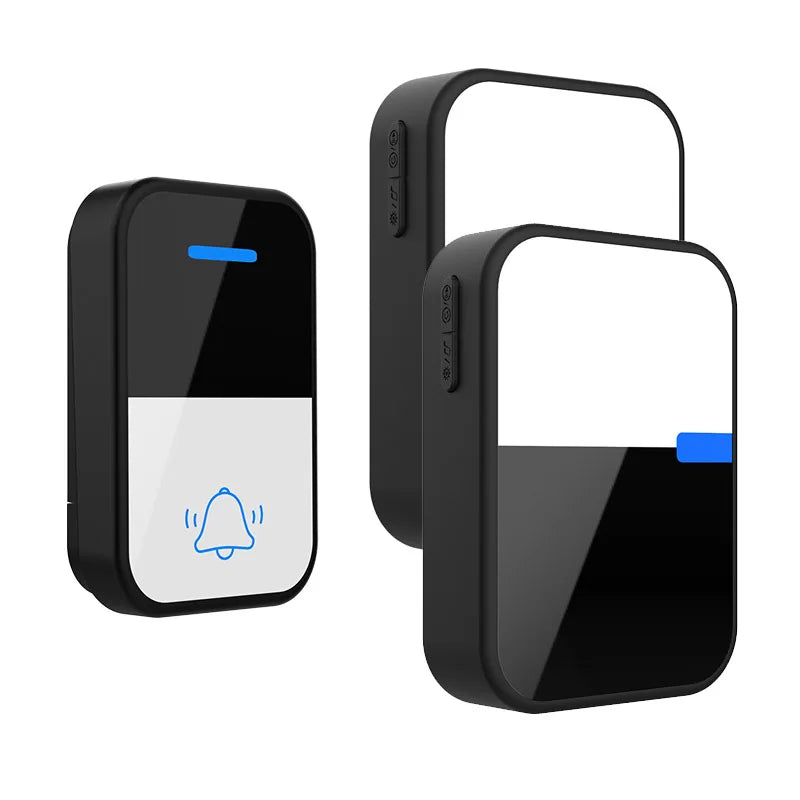 Good Sound Quality High Volume Long-Distance Kinetic Door Bell Household Waterproof Battery Free Self Powered Wireless Doorbell