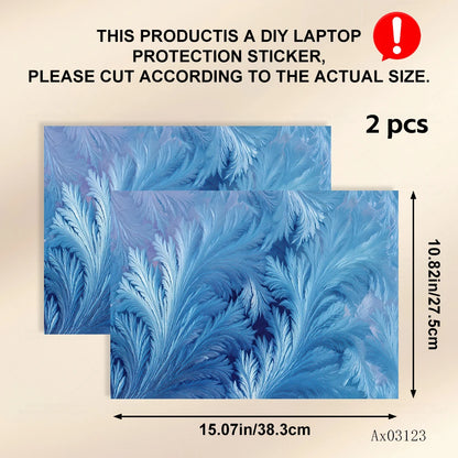 Pink Flower Laptop Stickers Self Adhesive Waterproof Anti Scratch Notebook Cover for Device Notebook MacBook Protective Skins