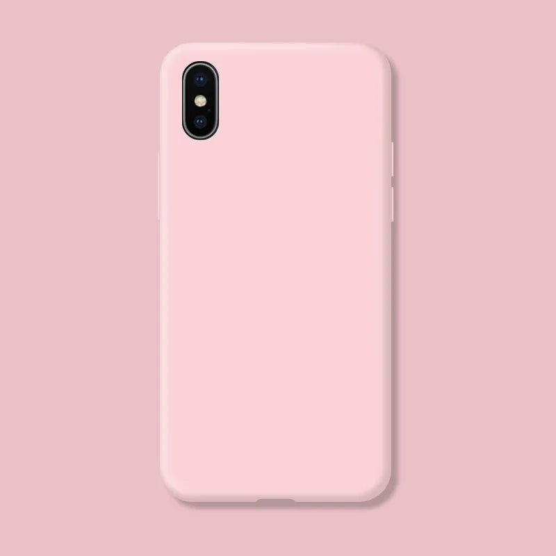For iphone X Xr Xs Max Shockproof Liquid Silicone Protective Cover For iphone X S Max XR Case