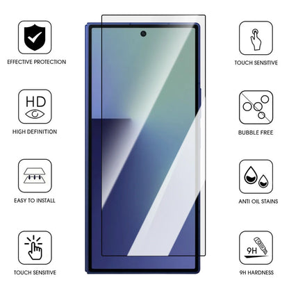 Privacy Screen Protector Anto-installation for Samsung Galaxy Z Fold 8 7 6 5 Anti-Spy Back Tempered Glass For Z Fold8 Ultra