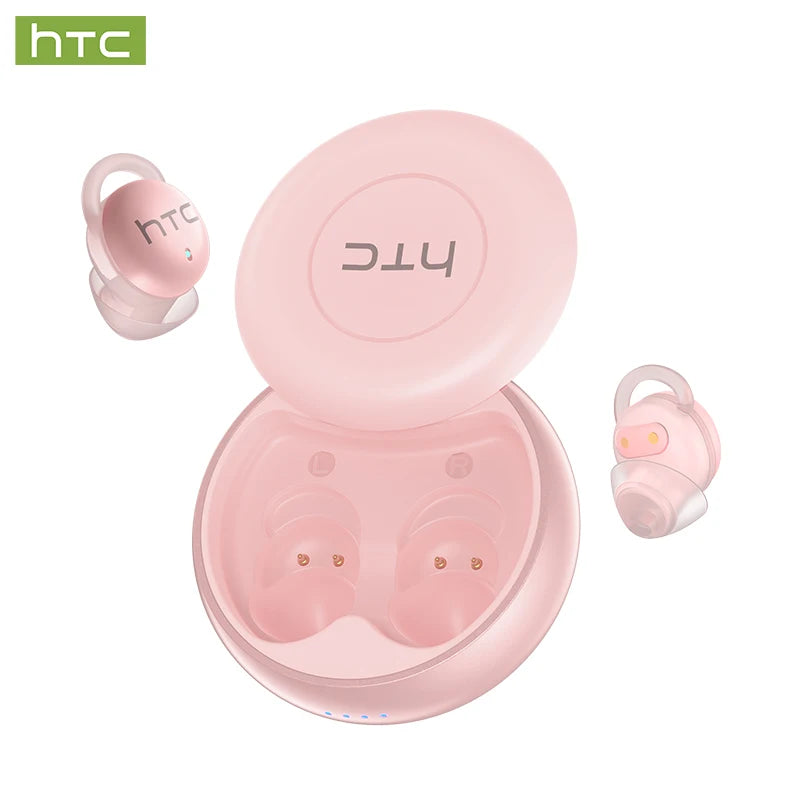 HTC NE91 Ultra Light TWS Bluetooth Sleep Headset ANC Active Noise Cancellation  Sleep Aid Earbuds Relieve Insomnia Anti Noise