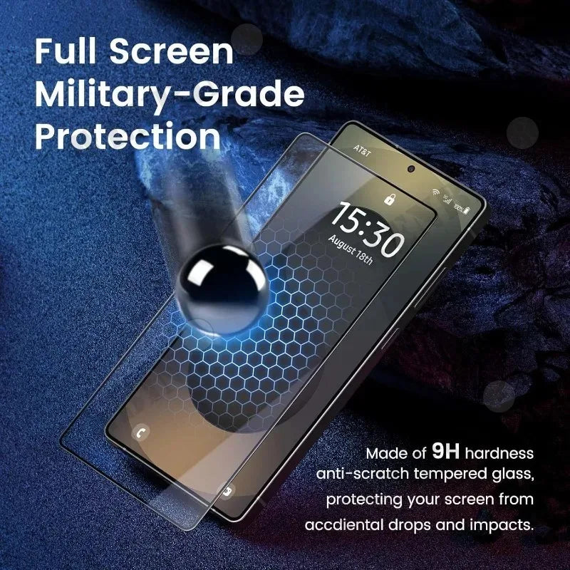 3Pcs Tempered Glass For Samsung S26 Ultra Edge Plus Screen Protector On Galaxy S25 S24 A57 A37 A17 A27 Protective Cover Glass