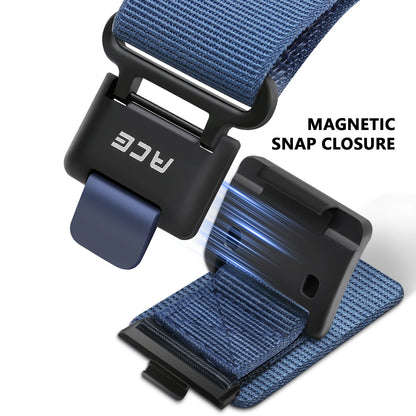 Nylon Magnetic Strap Compatible with Huawei Watch Fit 5/4/3, Nylon Loop Band for Fit 5/4/3 Pro, Outdoor Sports Watch Band