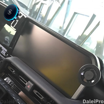 For Toyota Prado LC250 250 2024 2025 Multifunctional Storage Box Dual Phone Holder Car Magnetic Phone Holder Magsafe Charger