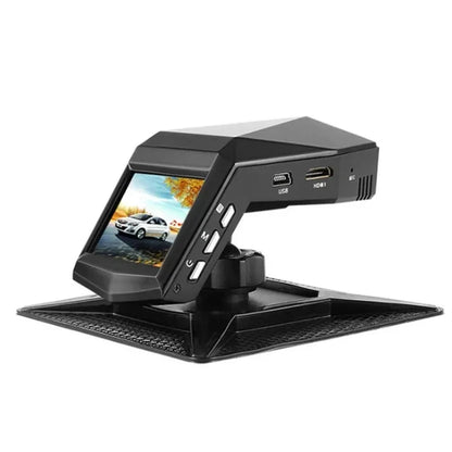 New 4K HD Dash Cam Car Video Driving Recorder with Center Console LCD Car DVR Video Recorder Parking Monitor