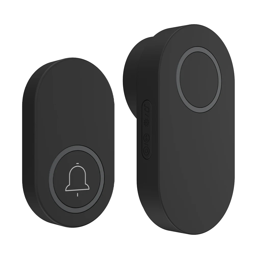Hococa US/EU/UK Plug Outdoor Wireless Doorbell 60 Songs Melodies Waterproof Welcome Door Bell 200m Remote Call Bell With Battery