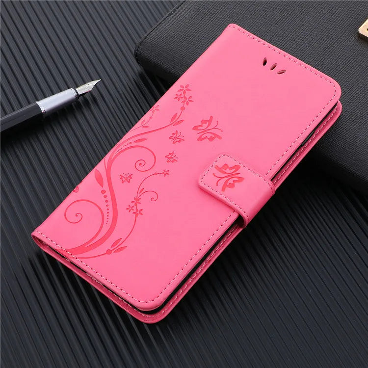 S8 S9 Plus S10 S20 FE S21 S22 S23 Ultra PU Leather Wallet Cover For Samsung Galaxy S23 FE S10 Plus Holder Flip Stand Phone Case