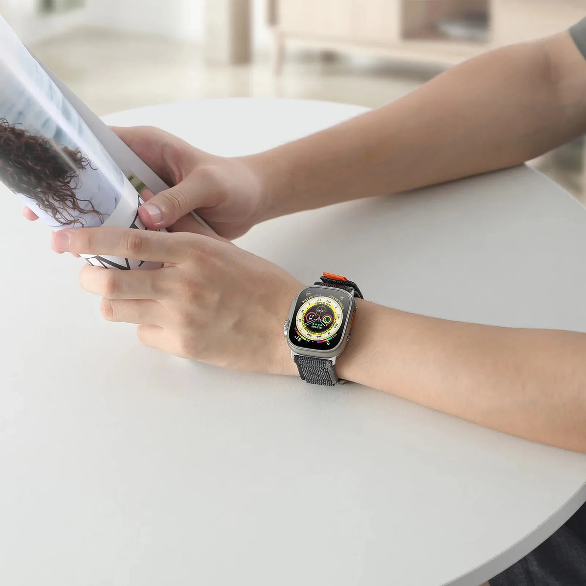 Band for Apple Watch Straps 44mm 40mm 49mm 45mm 41mm 46mm Correa Trail loop bracelet iwatch series 6 se 8 9 ultra 2 3 10 11 12