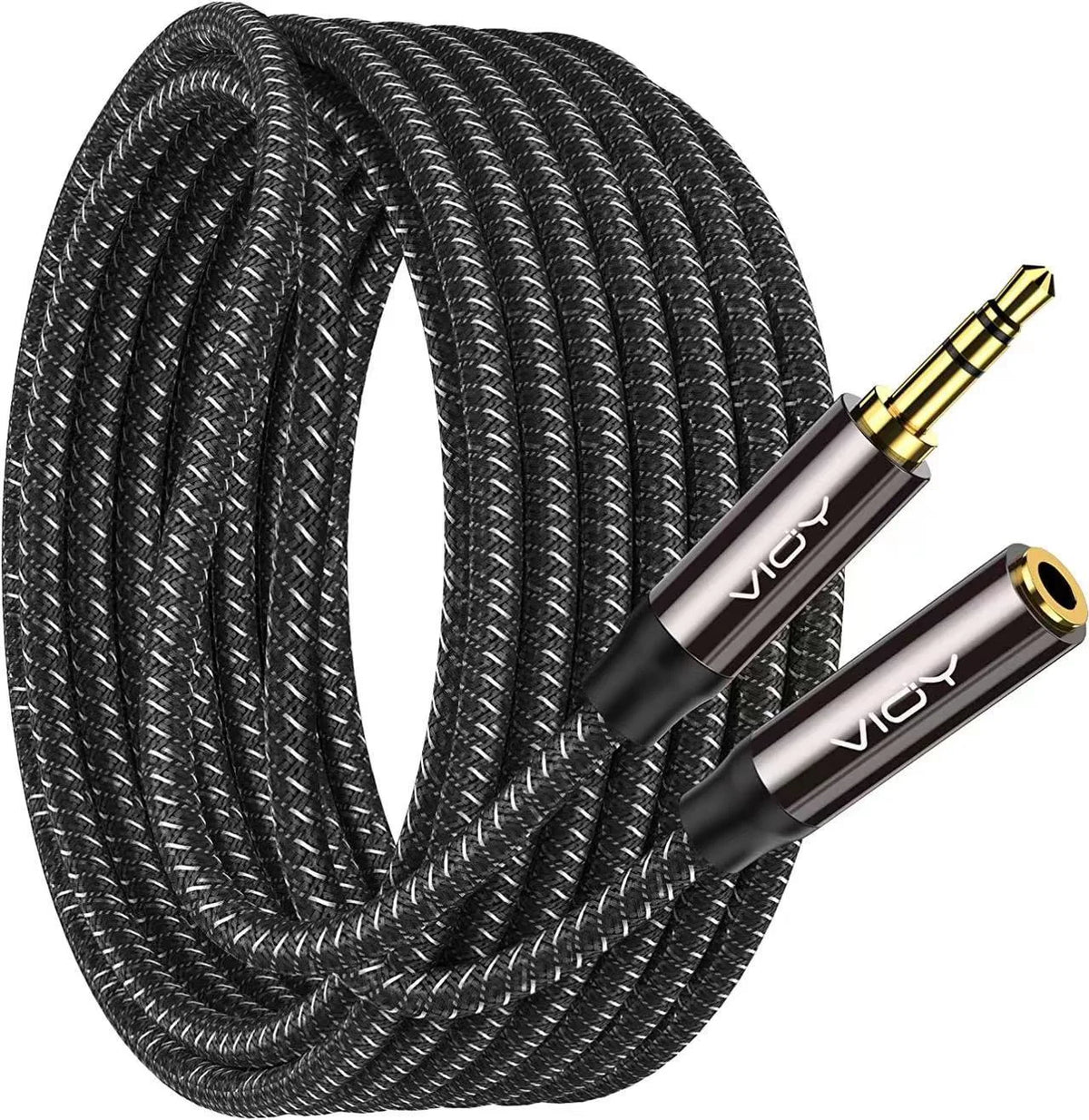 3.5mm AUX Stereo Audio Cable Male To Female Headphone Extension Cables for Earphone IPad Smartphone Tablet Media Player Etc