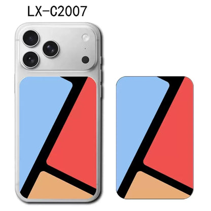 For Apple iPhone 17 Pro 17 Pro Max Half Cover Back Cover Decal Skin 3D Colorful Rear Protective Sticker Film