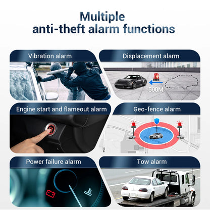 MiCODUS Car GPS Rastreador 4G Tracker MV930G 9-95V Cut Off Fuel Relay GPS Tracker Motorcycle Vibrate ACC On/OFF Alerts