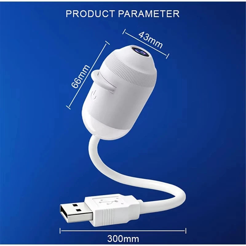 2027 Upgraded Hd Smart Dynamic 5d Holographic Night Light Projector, Plug and Play Hd Star Projector, 360° Adjustable Hd Galaxy