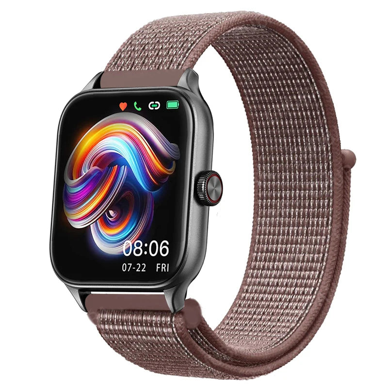 Nylon Loop Band For Amazfit GTS 4/3/2e Mini/GTR 4/3/2e/Balance/Stratos 20/22mm Watch Bracelet for Correa Amazfit Bip 5-6 Straps