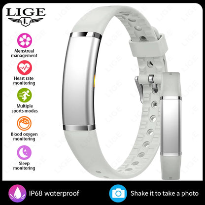New Sport Fitness Tracker Smart Bracelet Heart Rate HRV Monitor Pedometer Remote Control Photography Smart Watch for Android iOS
