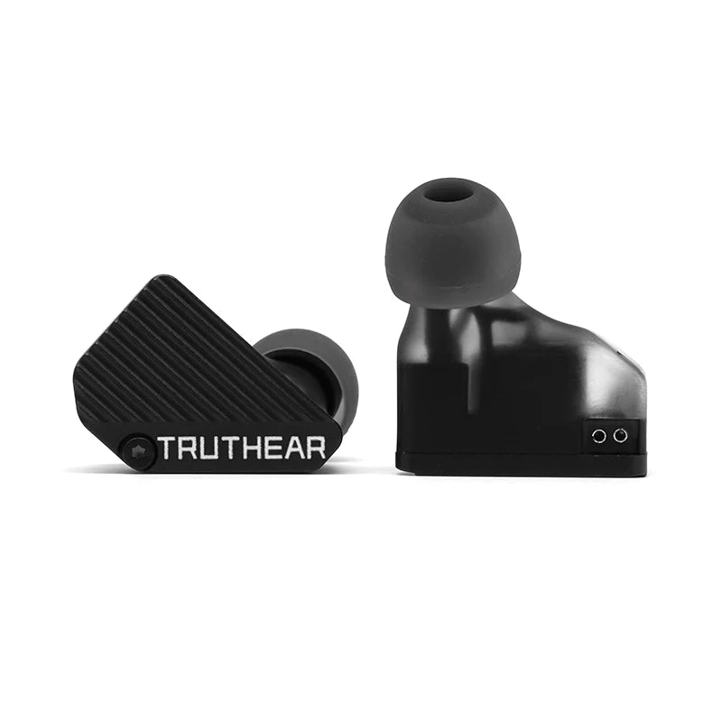 TRUTHEAR PURE Earphones 1DD+3BA Hybrid Wired In-Ear Headphones HIFI Earplugs 3.5mm Plug 0.78mm 2Pin Gaming Headset