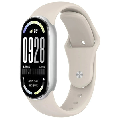 Soft Silicone Strap for Xiaomi Mi Band 10 9 8 NFC Smart Watch Sport Replaceable Bracelet Correa for Mi Band 11 Breathable Strap