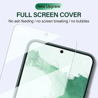 2PCS Fingerprint Unlocking Tempered Glass For Samsung Galaxy S25 S24 Ultra S25 S24 Plus Screen Protector For Samsung S24 S25