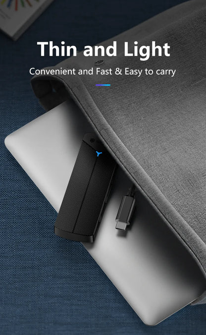 Yottamaster 5Gbps 4-in-1 USB3.0 Hub USB HUB Adapter Expansion Dock Ultra-Slim OTG Adapter Type C For PC iOS Computer Accessorie