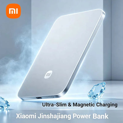 Xiaomi Jinshajiang 5000mAh 22.5W MAX Ultra Thin Portable External Battery Power Bank Fast Charging for iPhone