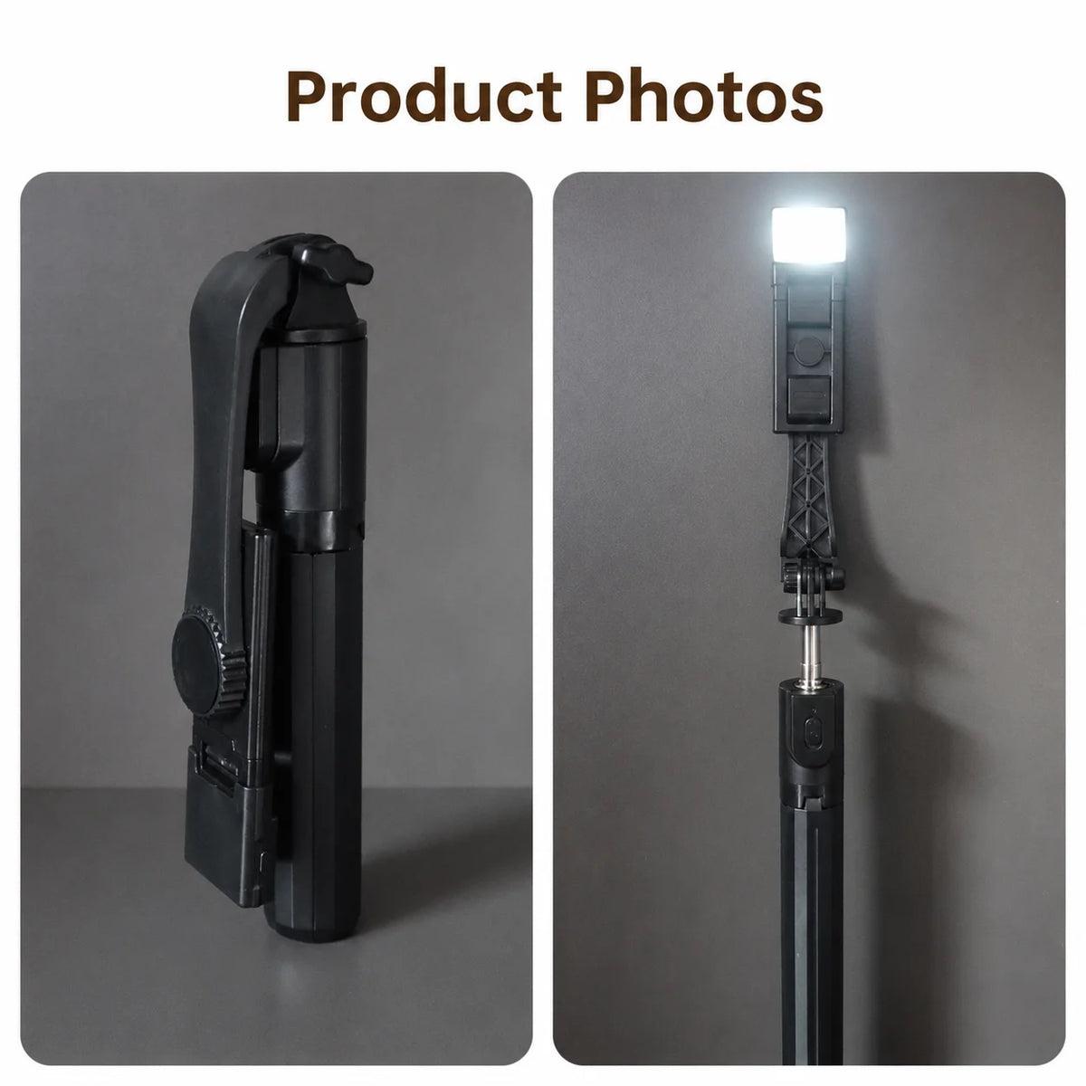 Phone Holder Bluetooth Selfie Stick Tripod Handheld Smart Shooting Gadget Floor Stand Stable Support Bracket for Live Broadcast