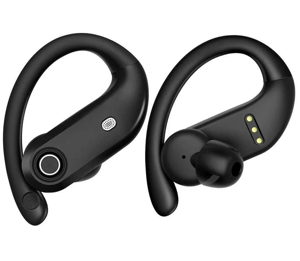 Wireless Headphones TWS Bluetooth 5.0 Earphones Sport Stereo Earbuds Headset For Phone with 4-Mics Clear Call Power Bank 1200mAh