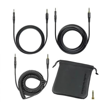 Audio-Technica ATH-M50X Closed Back Mixing Mastering Monitoring Headset Professional Studio Monitor Headphones Over Ear Ath M50x