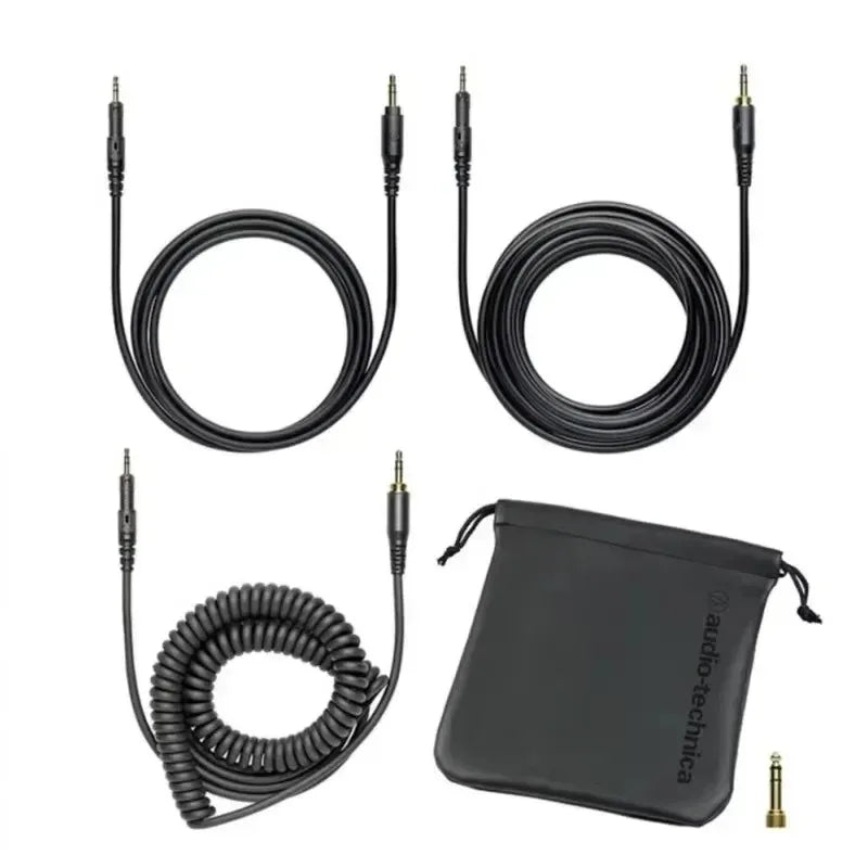 Audio-Technica ATH-M50X Closed Back Mixing Mastering Monitoring Headset Professional Studio Monitor Headphones Over Ear Ath M50x