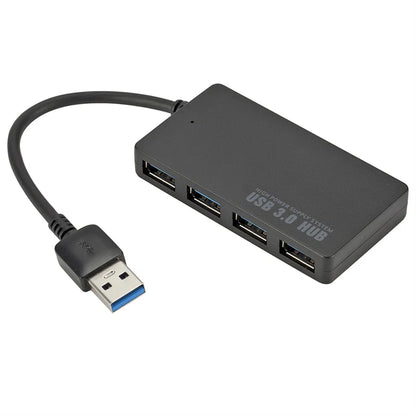 4 Port HUB USB 3.0/2.0 HUB Multi USB Splitter 4 Port Multi USB HUB Adapter Expander Splitter for Notebook Laptop PC Plug & Play