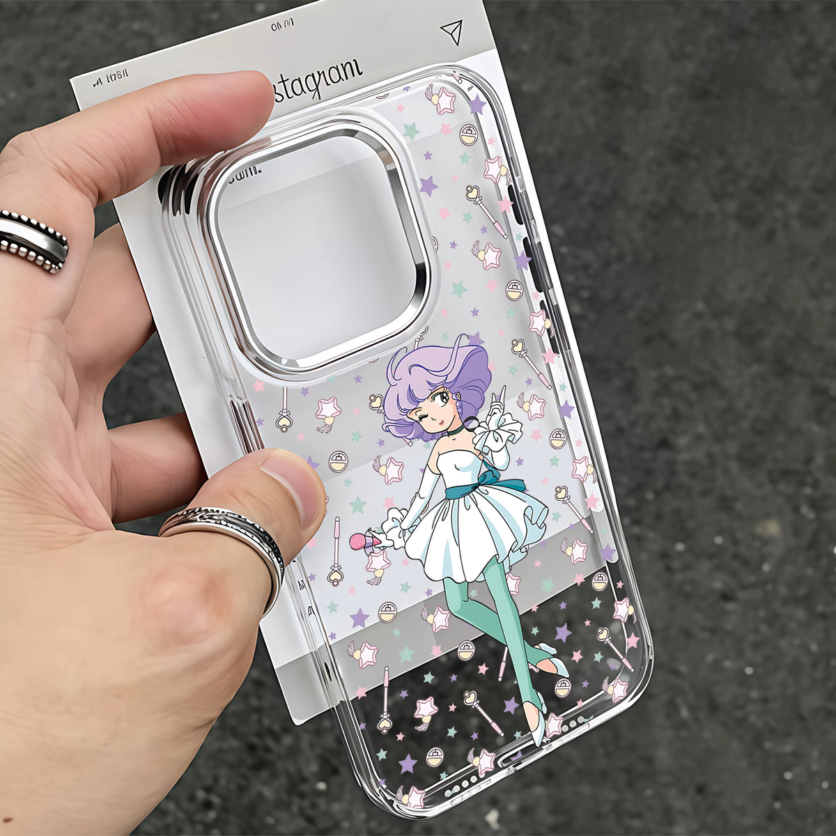 Magical Angel Creamy Mami Phone Case For iPhone 17 16e 16 15 14 13 12 11 mini Pro Max X XR XSMAX 8 7 Air Plus Transparent Soft