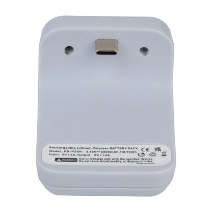 3000mAh PS5 Controller External Battery Pack for Sony Playstation 5 DualSense CFI-ZCT1W Wireless Gamepad LIP1708