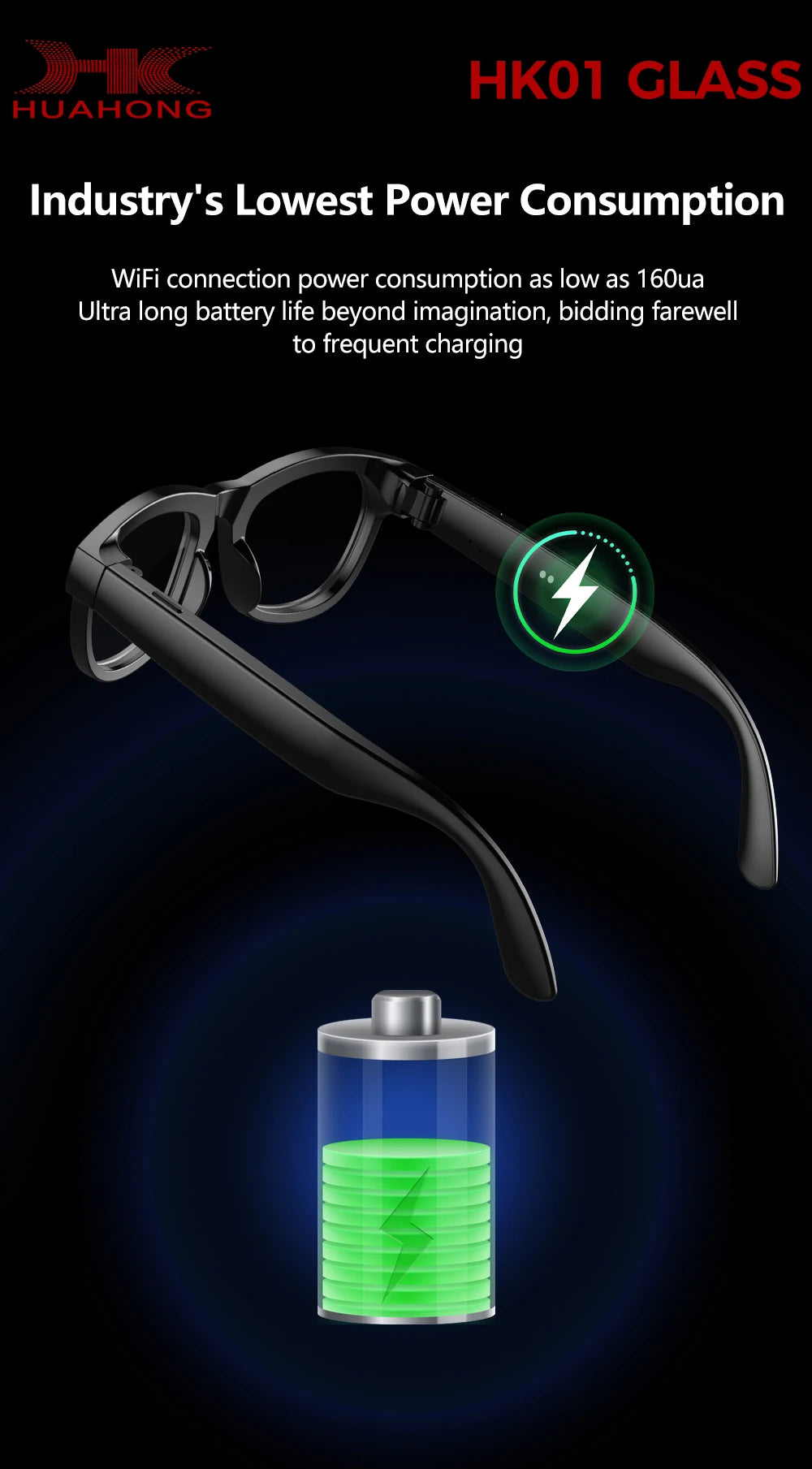 2026 Business Smart Glasses 13MP Camera AI Voice Assistant, Real-Time Translation, Meeting Notes, Live Streaming, Open-Ear Audio