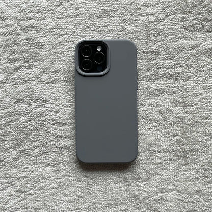 Official Candy Color Silicone Case for iPhone 17 18Pro Max 18 Pro 15 16 14 13 12 13mini Camera Lens Protective Bumper Back Cover