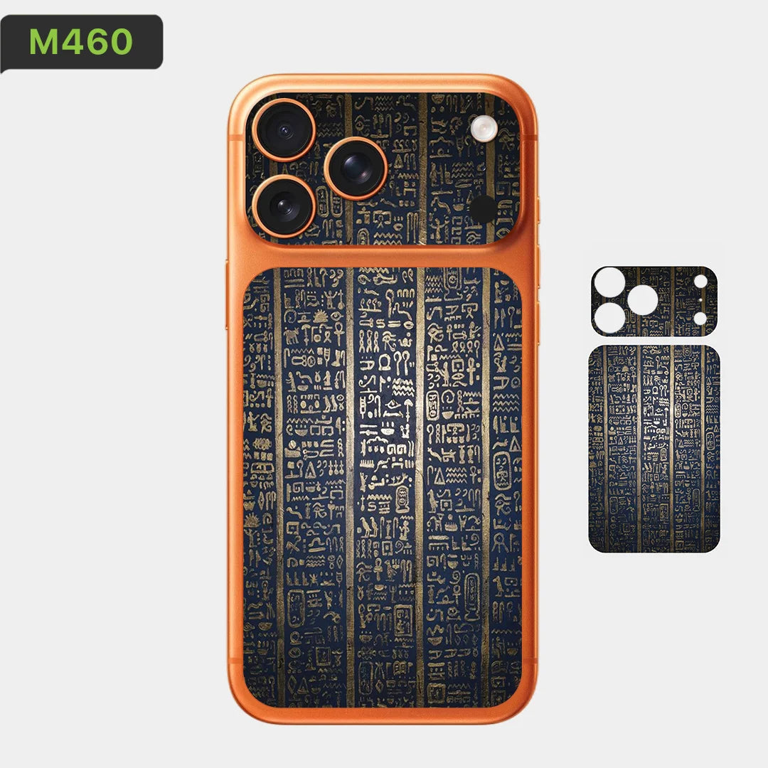 BC05 for Apple iPhone 17 Pro Max /17 Pro/Air Camera with Battery Skin Wrap 3D Colorful Rear Protective Sticker Film