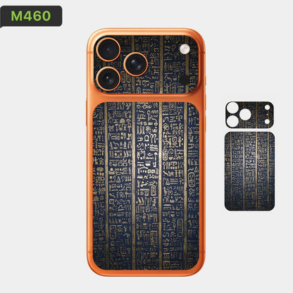 BC05 for Apple iPhone 17 Pro Max /17 Pro/Air Camera with Battery Skin Wrap 3D Colorful Rear Protective Sticker Film