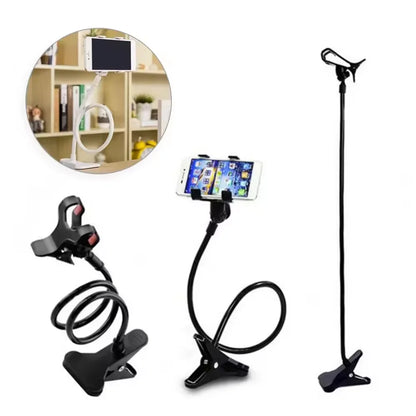 Universal Mobile Phone Holder Flexible Long Arm lazy Phone Stands Clamp Bed Office Desk Table Clip Bracket for Smartphone Stand