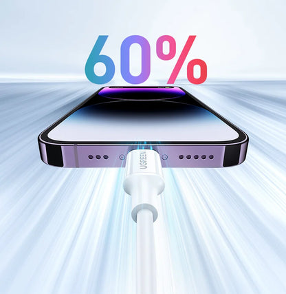 UGREEN MFi 20W PD USB C to Lightning Cable for iPhone 14 13 12 11 Fast Charging for Apple iPad Phone Charger 25cm 50cm 2m short
