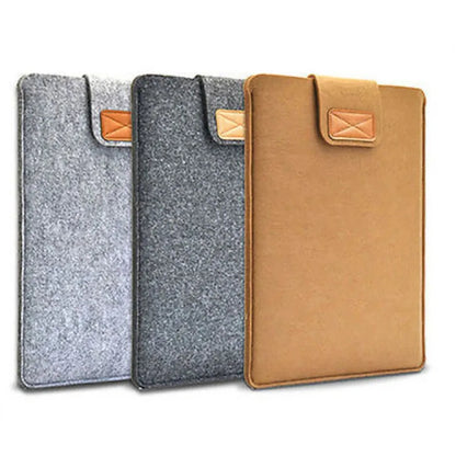 Anti-Scratch Felt Protector Bag Laptops Tablet Protection Case Pouch Light Sleeve For 11 13 15 Inch iPad Pro Macbook Storage Bag