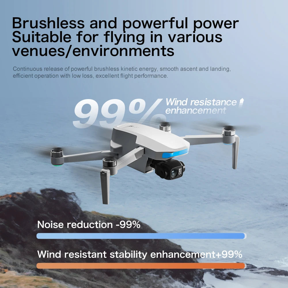 Original S-X1 GPS Drone 8K HD Professional Camera Three-axis Gimbal WIFI Obstacle Avoidance Quadcopter Brushless Toy Gift
