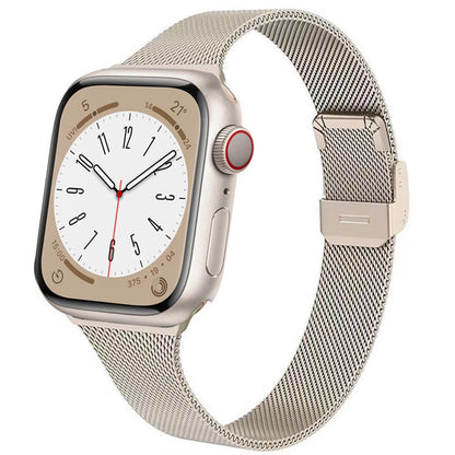 Milanese Strap for Apple Watch 44mm 40mm 45mm 41mm 46mm 42mm 49mm Metal Bracelet iWatch Series 12 11 10 Ultra 9 8 7 6 5 SE3 band