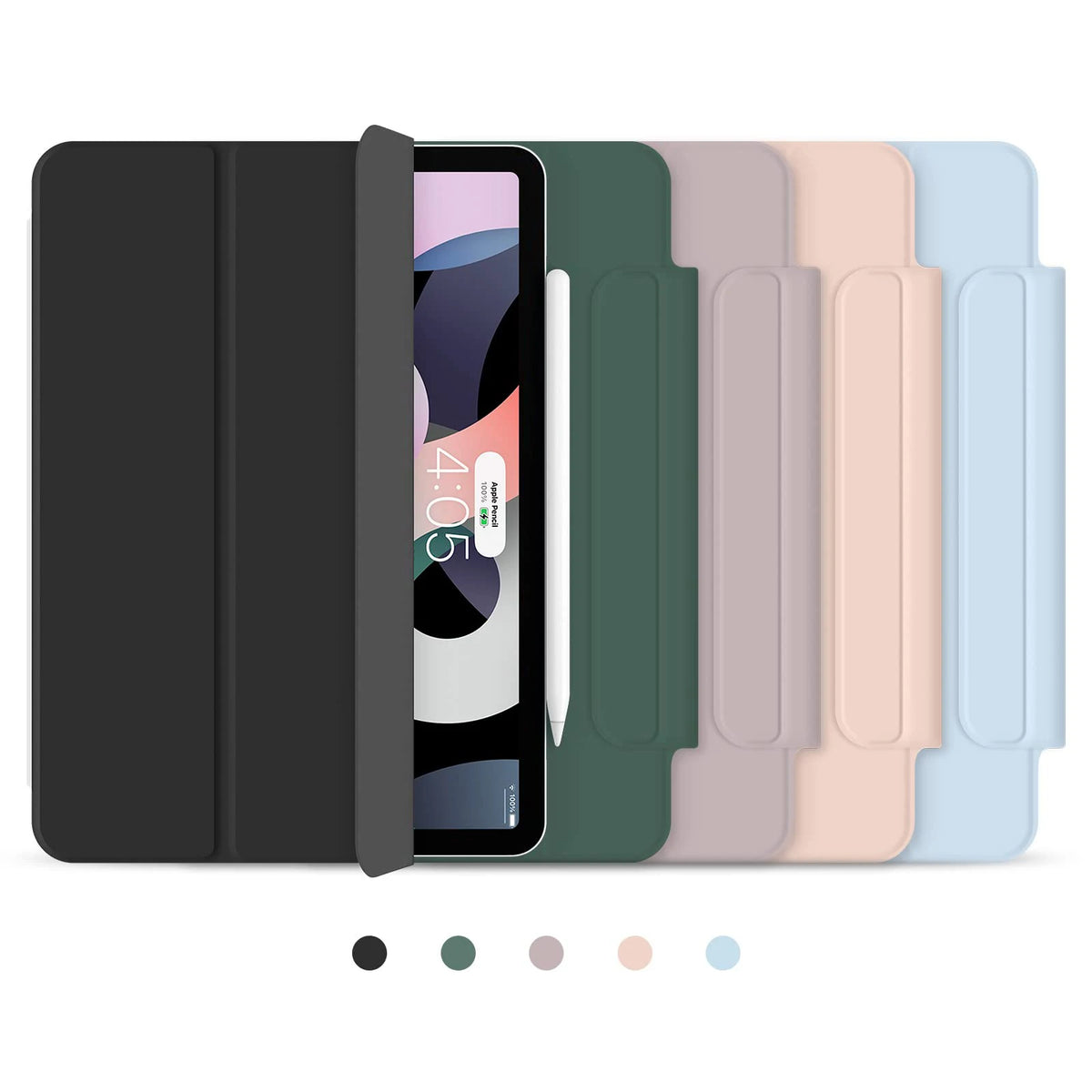 2026 for iPad Pro 13 Case M5 M4 2025 Air 11 M3 M2 12.9 Powerful Magnetic Attachment Slim Trifold Stand Case for iPad Air 5 10th