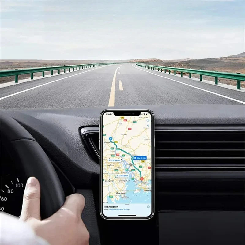 Universal Magnetic Phone Holder Car Mount With Car Air Vent Clip Cellphone Mount Phone Bracket 360 Degree Adjustable Smart Phone