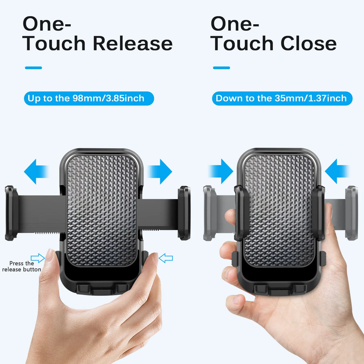 Car Cup Holder Phone Mount Universal for Car, Adjustable Stable Cell Phone Holder 360° Rotation Stand Fits 4-7 Inch Smartphones