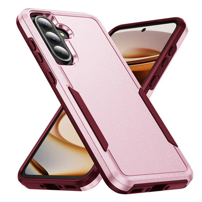 Armor Case for Samsung Galaxy S24 FE S22 S23 Plus S21 S25 Ultra Edge A54 A16 5G A56 A36 A26 A55 Hard PC+TPU Protector Back Cover
