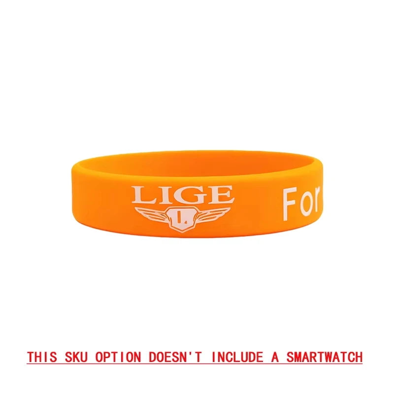 LIGE TANK Ultra 1400mAh Battery Military Smart Watch 10ATM Waterproof Heart Rate Flashlight Sports Bracelet Smartwatch Men Lady