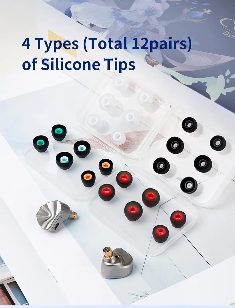 iBasso JR. Cookie Ti HiFi Wired Earphones In-Ear Earbuds 4.4mm balanced