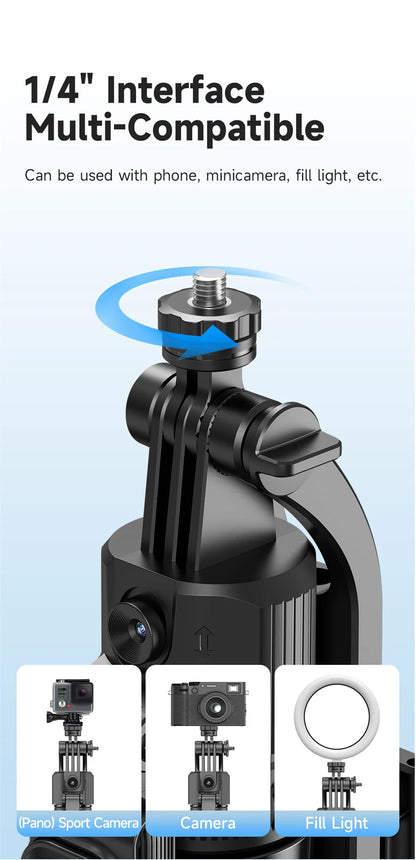 FANGTUOSI 360 Rotation Gimbal Stabilizer ,Selfie Stick Tripod for Smartphone Camera With Bluetooth shutter Stabilizer for Live