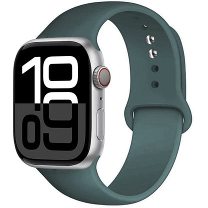 Silicone Band For Apple Watch straps 45mm 44mm 40mm 41mm 42mm-46mm sport bracelet iwatch series 8 7 6 5 SE 9 10 11 Ultra 2 49mm