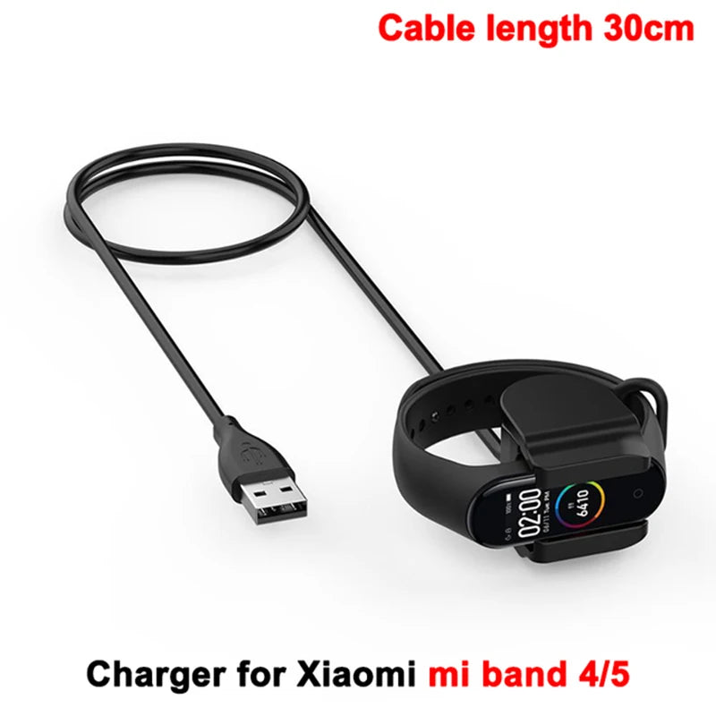 USB Magnetic Charger Wire For Xiaomi Mi Band 7 Pro Smart Watch Charging Cable For Xiaomi 6 5 4 3 2 Portable USB Charger Adapter